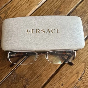 Versace Eyeglasses Tortoise Bronze MOD 1109 1045 Frames 52-18-135mm - Picture 1 of 7