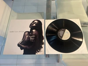 SADE LOVE DELUXE BRAZIL 1st Press 1992 Epic Record Vinyl LP VG+/VG+ - Picture 1 of 6