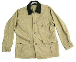 Filson Style #72 Timberline Dry Finish Tin Cloth Field Coat Mens Size 42 Hunting - Picture 1 of 24