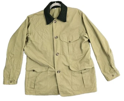Filson Style #72 Timberline Dry Finish Tin Cloth Field Coat Mens Size 42 Hunting - Image 1 of 4