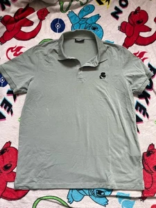 Karl Lagerfeld Herren Grün Polo Top T-Shirt Shirt Gr. M Kurzarm Logo - Bild 1 von 3