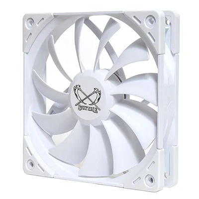 Size SCYTHE 12cm High Speed Case Fan KAZE FLEX II 120 PWM 2000RPM White - Image 1 of 3