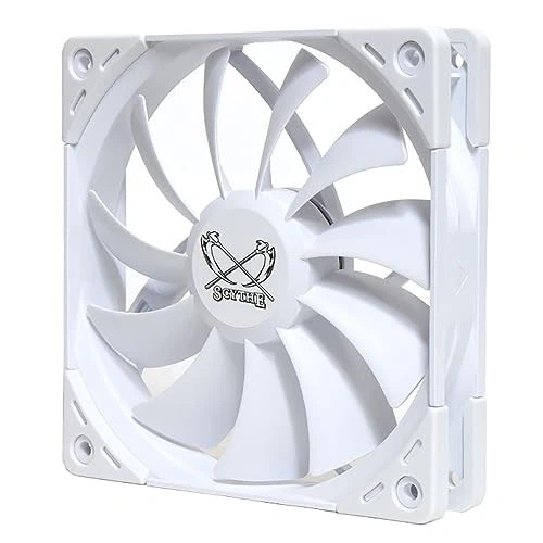 Size SCYTHE 12cm High Speed Case Fan KAZE FLEX II 120 PWM 2000RPM White - Image 1 of 3