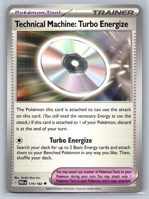 Technical Machine: Turbo Energize #179/182 SV04: Paradox Rift Pokemon D80 - Image 1 of 2