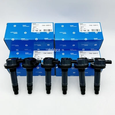 Bobina de encendido 6 piezas DG520 7T4Z-12029-E 07-13 Ford Lincoln Mercury 3,5/3,7 L DELPHI Foto 1 de 4