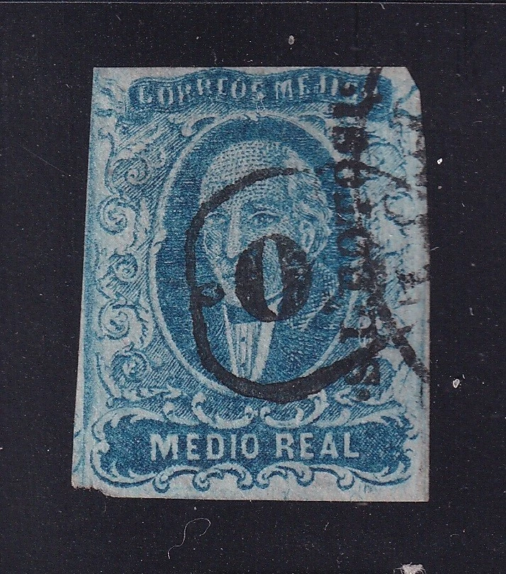 udo41 墨西哥 1856 年圣路易斯波托西 Sc#1 Mc#1l — 第 1/1 张图片