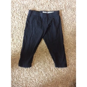 Wonder Nation Girls Black Capri Pants - Size 7/8 - Picture 1 of 2