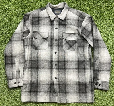Рубашка Pendleton оригинальная доска мужская M клетчатая рубашка на пуговицах воротник-петля - Изображение 1 из 4