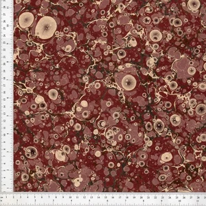 Hand Marbled Paper for Bookbinding and Restoration 48x67cm 19x26in Series f835 - Picture 1 of 1