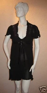Vestido elegante Triumph "Eternal Feelings" talla 38 negro abrigo de mañana Loungewear - Imagen 1 de 12