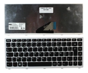 Layout Française Blanc Cadre Noir Clavier Pour Lenovo NSK-BCESQ - Foto 1 di 1