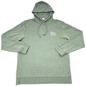 JACK & JONES Hoodie Mens Extra Large Green Pullover Sweater Sweatshirt Casual A4 - Picture 1 of 10