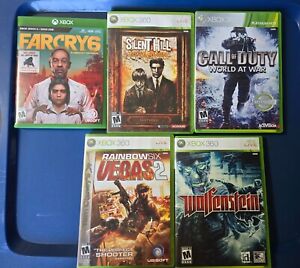 Lot of Five 5 Xbox  Games 360 And Xbox Series X 