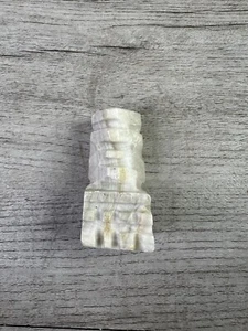 White Brown Gray Marble / Onyx Stone Replacement Pawn Chess Piece - Picture 1 of 7