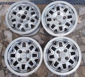 4x Original VW_Audi Alufelgen 811601025A, 5.5 x 13" ET-45 , BJ 1981 - Bild 1 von 12