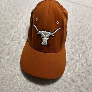 Texas Longhorns Zephyr Hat Youth Kids Medium Large Orange Acrylic Blend Cap