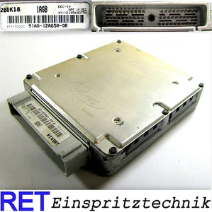 Motorsteuergerät 91AB-12A650-GB Ford Escort RS 2000 1AGB original - Bild 1 von 3