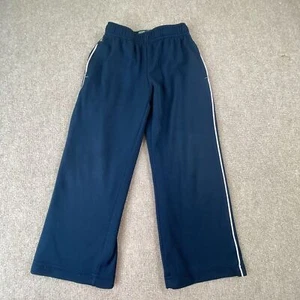 Old Navy Track Pants Boys Small Blue Sweatpants Pockets Youth Kids Casual - Picture 1 of 6