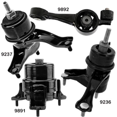 Eng Motor & Trans Mounts 4 件套适用于丰田 Highlander 2.7 自动 Trans Only! — 第 1/4 张图片