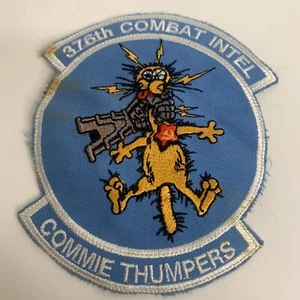 376th Combat Intel Commie Thumpers military patch - Picture 1 of 8