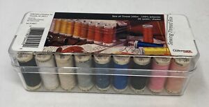 Gutermann Germany Sewing Thread Box with 26 Spools Polyester Thread New Sealed