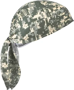 Chill Its 6615 High-Performance Bandana Do Rag - Terry Cloth Sweatband - Picture 1 of 12