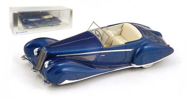 Spark S2722 Delage D8-120 Figoni & Falaschi 1939 - 1/43 Scale - Image 1 of 1