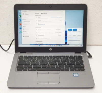 Hp EliteBook 820 i5-6300U 2,40GHz 512GB SSD 8GB Laptop Windows 11 Pro 12,5" DP - Bild 1 von 4