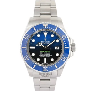 Rolex Sea-Dweller Deepsea 116660 Blue Ceramic 44mm James Cameron D-Blue Dial - Picture 1 of 12