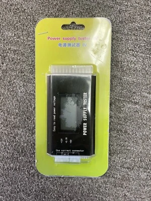 NEW ATX12V 20pin 24Pin Digital LCD Voltage Display Power Supply Tester - Image 1 of 2