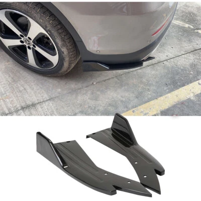 For BMW 525i 530i 535i 540i 550i Series Rear Bumper lip Spoiler Splitter  - Image 1 of 4