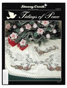 Stoney Creek~Tidings of Peace~Cross Stitch Leaflet 67 -Tree Skirt & Placemats - Picture 1 of 1