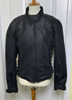 River Road Women's Mesh Riding Jacket Motorcycle Removeable Liner Black Size