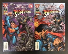 SUPERMAN DARKNESS #1 - 2 Comic Books FULL SERIES DC TOP COW MARZ SILVESTRI 2005
