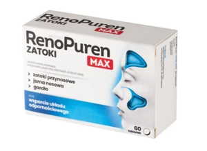 Renopuren Gesunde Nebenhöhlen Nasenhöhle Rachen Immunität Komplex 60 Tabletten - Bild 1 von 1