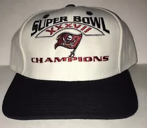 Cappello berretto Super Bowl XXXVII Champions Tampa Bay Buccaneers NFL - NUOVO - Foto 1 di 4