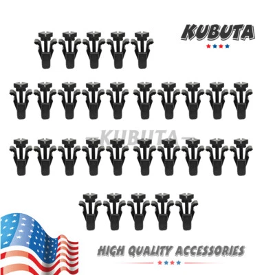 30x Grille Clips Front Grill Bumper Cover Retainer 76882-0M060 for Nissan 09-14 Foto 1 de 4