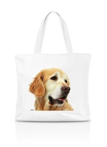 Einkaufstasche - Golden Retriever - Hund Beutel Tasche Tragetasche Portrait - Bild 1 von 2