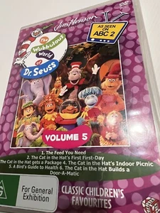 🦋The Wubbulous World Of Dr. Seuss: Volume 5 DVD (Region 4) VGC FREE POST - Picture 1 of 5