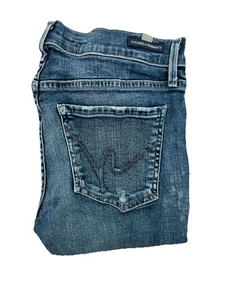 Citizens of Humanity Jeans Womens 30 Ava Low Rise Straight Stretch Distressed - Picture 1 of 8