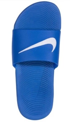 NIKE Niños Kawa Slide Sandalia Hyper Cobalto Azul Gris Niño Pequeño Talla 13c Foto 1 de 4