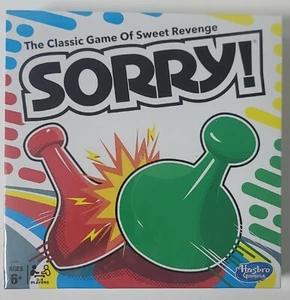 Hasbro Sorry! Classic Edition Game of Sweet Revenge! Board Game New Sealed - Picture 1 of 8