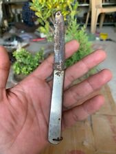 Vintage Handcrafted Iron Folding Pocket Knife Multipurpose Camping Knife 6.5"
