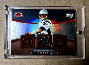 Tom Brady Game Worn Patch #226 /325 2007 Upper Deck Artifacts - Picture 1 of 5