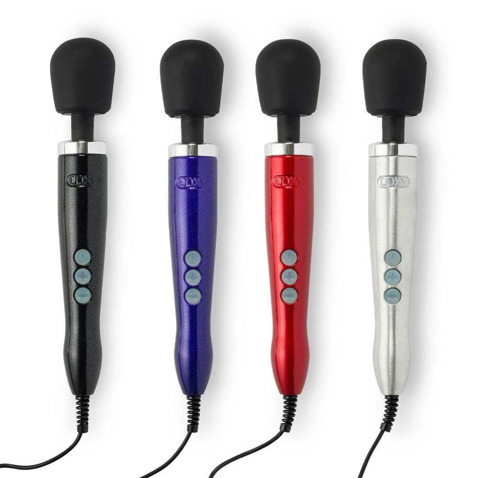 DOXY Die Cast - Powerful Plug-in Multi Speed Massage Wand | Choice of 4 Colours