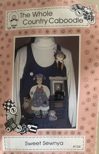Vintage Quilt Pattern: Sweet Sewnya by The Whole Country Caboodle - Picture 1 of 3