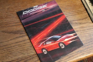 Brochure di vendita Dodge Stealth Performance Catalog 1991, 8,5x11, poster enorme - Foto 1 di 2