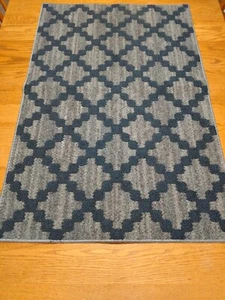 Mohawk Home - 30" X 45" - Amarillo Slate & Navy Rug - Picture 1 of 9