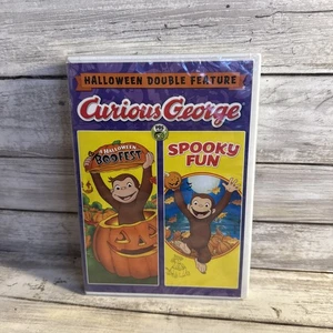 New! Curious George Double Feature (DVD, 2025) Sealed Ships Free - Picture 1 of 4