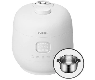 CRH-TWS1010PWUS, Voll Edelstahl Innen Induktion Heizung Dual Schnell Reiskocher - Bild 1 von 4